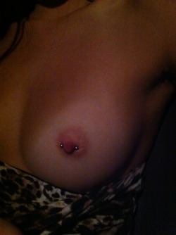 aguysmind:  “Just got my nipples pierced