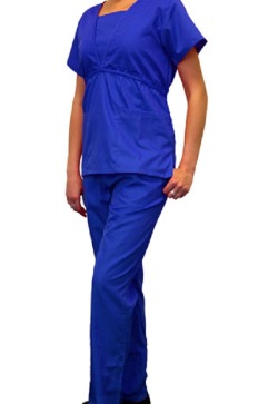 Smileyscrubs:  Now Offering New Inset Lace Set In Royal Blue And Hot Pink, Xs To