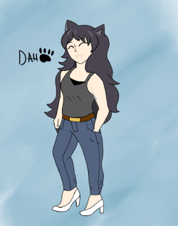 darkheartartist:  RWBY June Art Challenge Day 25: Draw A Character In Someone Else’s Style I was trying to do dashingicecream art style