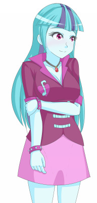 I wanted to draw a hair-down Sonata, &lsquo;cause she&rsquo;s admittedly kinda cute. Also trying out a faster coloring style, how&rsquo;s it look?