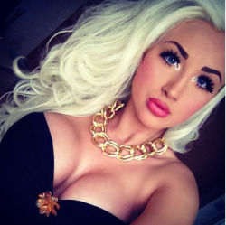 powerfulbimbochoices:  “Bleached Blonde Bimbo” Your hair is bleached and dyed blonde. The dye is treated with a special chemical that slowly turns you dumb &amp; ditzy.  After that, it’s only a matter of time until you start transforming yourself