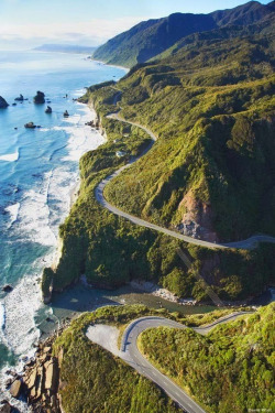 wonderous-world:  California’s Pacific Coast Highway, USA by David Wall