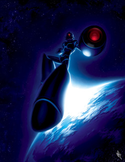 moon83:  Mega Man X by Warren Louw 