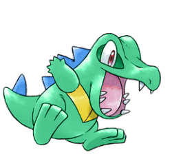 gods-accomplice-meleoron:I’m so sorry there wasn’t a giveaway this weekend, I had to go to a college fair.But I am doing a giveaway now!  The giveaway is for a shiny hidden ability Totodile!  The rules: I am changing it up a bit this time so hopefully