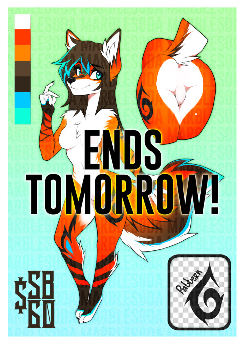 AdoptableThis adopt ends tomorrow, if you’d like to bid click the link below c:(NSFW) https://www.furaffinity.net/view/34541310/