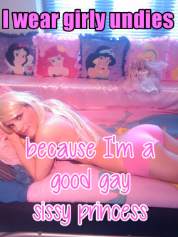 Bi-Sissy:  Femboysandcrossdressers:  The Sissy Princess: Everything She Does Is Done