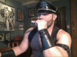 Muscles, Cigars, And Leather