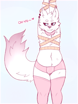 lewd-boots:  lewdopossumscribbles:  Oh no indeed~  oh NO!this is cute n hot thank you niccy!!