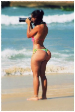 danteklitbo:  http://danteklitbo.tumblr.com/ &ldquo;So Sexy Brasil Beach Booty&rdquo; - (Ass Adoro Edition)  Big nice butt