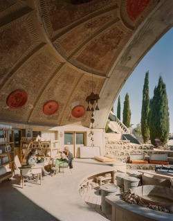 setdeco:PAOLO SOLERI, Arcosanti, Desert Town, Arizona, USA, 1970- 2018