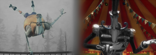 antidarkheart:  to-be-a-lost-boy:  tardisinwonderland:   necromander:     Be careful what you wish for.   Wow what I never realized the colors were inverted You’d think I would have noticed that   That’s the point. The world Coraline lives in is supposed