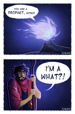 what-even-is-thiss: 221cbakerstreet:  libertarirynn:  konoira: Moses And The Burning Bush  Is this prince of Egypt fanart because I am all over that.  I mean isn’t the prince of egypt technically fanart itself  As a person that teaches Sunday School