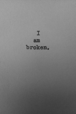 Broken on We Heart It. http://weheartit.com/entry/75367187/via/alinaolaru99