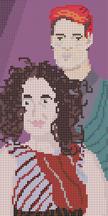 Pixel Portrait - Sean and Anne This is a porn pictures