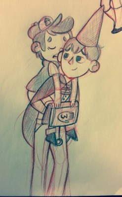 lunarflurry:  I can only imagine all four of them going on an adventure and at the end of the day Mabel and Wirt are forced to give piggy back rides to the smaller siblings who fall asleep (and since dipper and mabel are the same in height and weight
