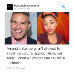 commongayboy:  Why is 47 year old Andy Cohen attacking a 16 year old girl on his talk show? Creepy much?
