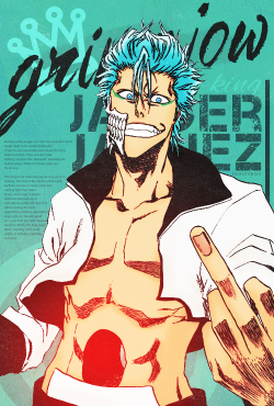   grimmjow, noun.  If you are badass, great looking, don’t give a fuck about nobody, live only for your own honor and to be king, you are a grimmjow. (x)       