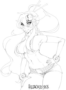 hizzacked:  yay i’m sick. but here’s yoko for today. i did this one for cyberunique!join my website for more hentai hotness, join my patreon if you want to win a sketch like this  http://www.hizzacked.xxx/http://www.patreon.com/hizzacked