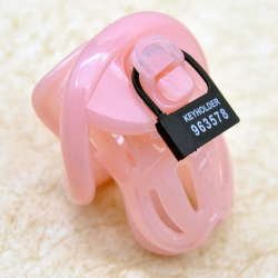 Just found this two chastity devices at wish.com!Pink is “Queen Size”Black is “King Size!