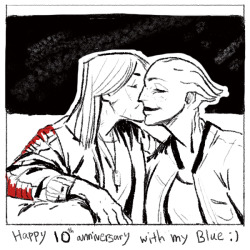 wpdn36:  “you are my only wish and love, sweetheart” “flatter” commander Shepard and Liara, 10th Anniversary 