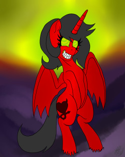 Wicked At Heart Is Best Hell Spawn Pony!