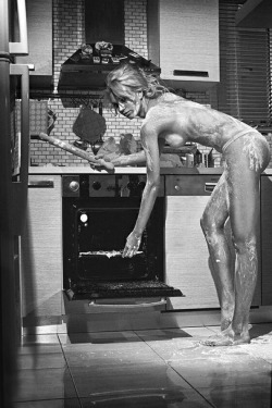 Nude in the Kitchen