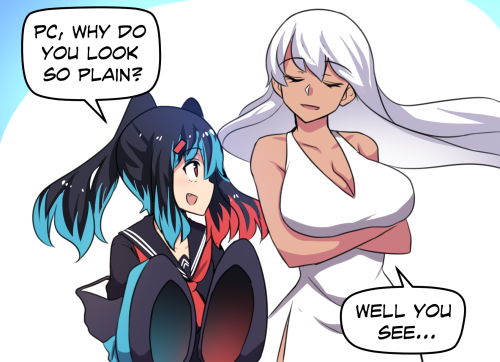 merryweather-comics:Switch-Chan has a question for PC-sama
