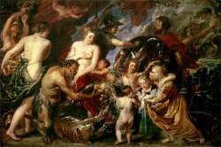 Pieter Paul Rubens (Siegen 1577 - Antwerp 1640); Allegory of Peace and War (Minerva protects Pax from Mars), 1629-30; oil on canvas, 298 x 203.5 cm; National Gallery, London