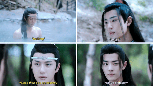stebeee:  lwj: *just breathes and exists*wwx: *smiles, heart eyes*
