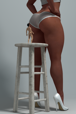 fetish3d:Ass Almighty (detail) by Storax