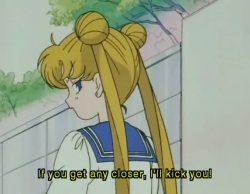 exhaustedcrying:  Sailor moon will not take any of your sass. ✿◕ ‿ ◕✿       