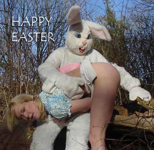 mainebobcat:  scott-spanking-nh:  Nothing says Happy Easter like a good spanking  Or a pervy Easter Bunny!  One of my favorite Pukka spanks (or whatever it’s called). I’d love to find the whole shoot, I have some (most?) of the strap-on contin