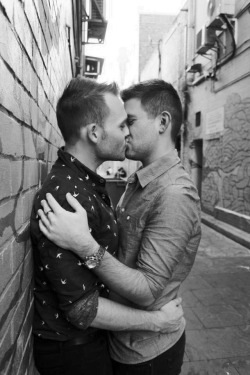 seraleebby:  This is my best friend and his boyfriend  - I’ve never seen a photo so perfect In all my life, why on earth isn’t gay marriage legal in Australia yet - Tasmania is, but the rest isn’t, when people can be this happy together, why just