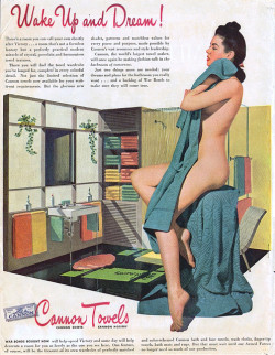 mudwerks:  Cannon Towel Magazine Ad 1 - 1945