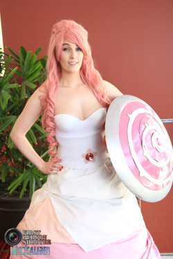 my Rose Quartz cosplay from Steven Universe. I love Steven Universe so much!!! 