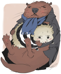 sherlock otter and hedgehog john