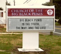 Open your heart to BIG BLACK PENIS today and be blessed!