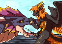 gay-scalie-lover:  Never enough feral dragons.