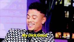 missinglinc:  himfahn: Lil’ Fizz on Love &amp; Hip Hop Hollywood Season 2 (Reunion Part 1)  Honestly trying to find out. 