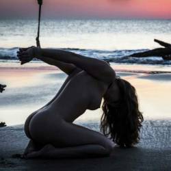 sensualhumiliation: On the beach…