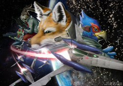 theomeganerd:  Star Fox by Ted Graves