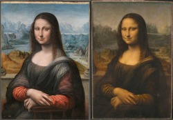 Prado&rsquo;s Mona Lisa. Painted along side Da Vinci by his apprentice: But the paint was persevered, showing us what the masterpiece would have looked like in 1517.