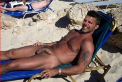 gaypornsex:  Ricky martin nude present in my tumblr 