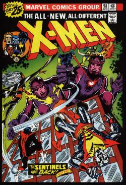comicbookcovers:  The Uncanny X-Men #98, April 1976, cover by Dave Cockrum and Gaspar Saladino 