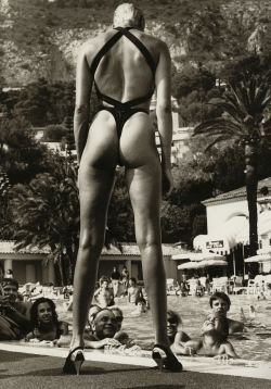 helmutnewtonphoto:  1987 Brigitte Nielsen. 