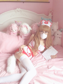 strawberry-kisu:  I’m a silly nurse, waiting for you   ʚ♡ɞ   message me to buy my snapchat  { pls do not remove caption } 
