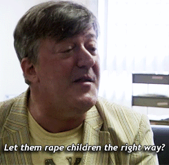 stupidfuckingquestions:  Stephen Fry interviewing porn pictures