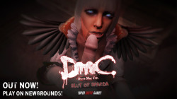 supereroticgames:   Devil May Cry - Slut Of Sparda (OUT NOW!)   Hey all ^^, It has been a long journey but we have finally made it over the mountain. Devil May Cry - Slut Of Sparda  is finally out. You can play the game by heading over to NewGrounds by