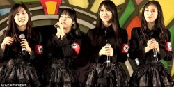 sweetgirlemily:hitlerella:Korean girl band spark outrage with ‘Nazi’ all-black outfits with arm bands that look similar to SwastikasThis is so ignorant.  The swatiska symbol and all black outfit do not anywhere nearly represent the same ideology