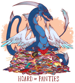 iguanamouth:  UNUSUAL HOARD commission for cutter of their dragon OC !!  Me if i were a dragon.